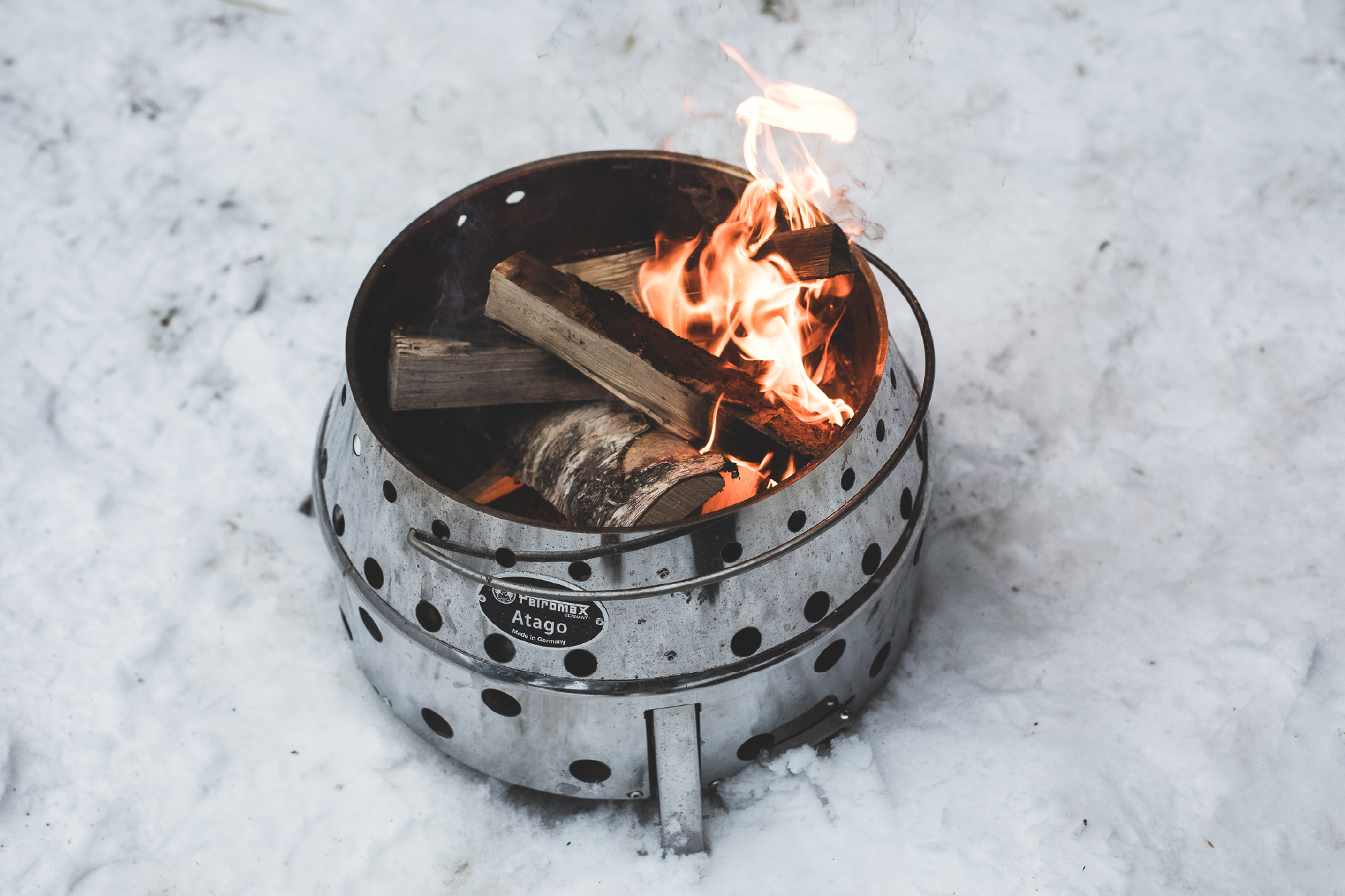 Petromax Atago als Grill, Feuerschale und zum Kochen mit dem Dutch Oven