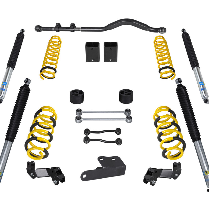 Höherlegungsfahrwerk von Hansen Styling Parts für den Jeep Wrangler JL