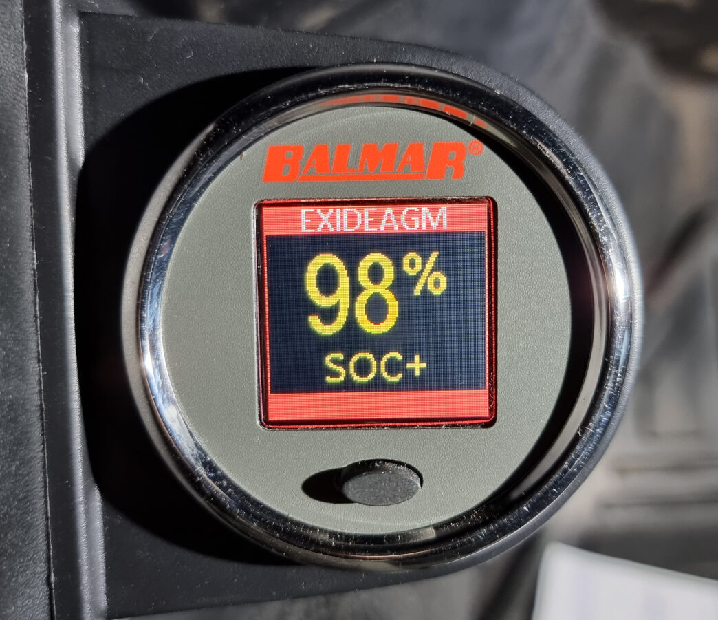 Batterieüberwachung mit dem Balmar SG200