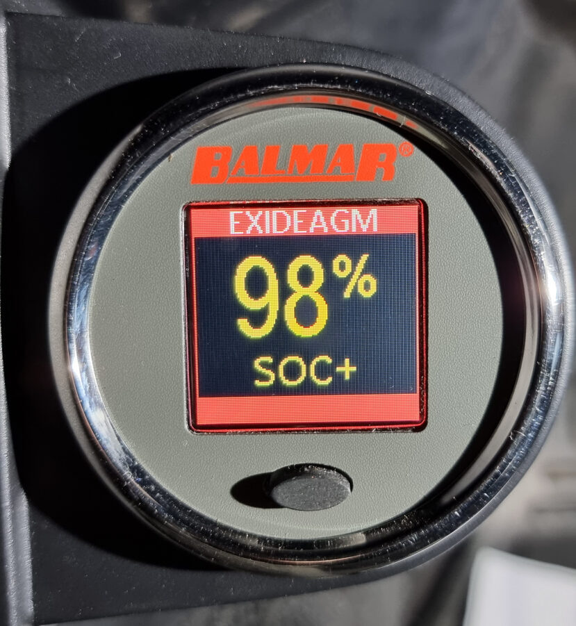 Batterieüberwachung mit dem Balmar SG200