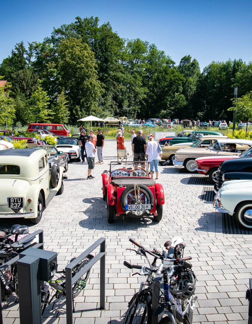 Klassiker, wohin da Auge schaut.