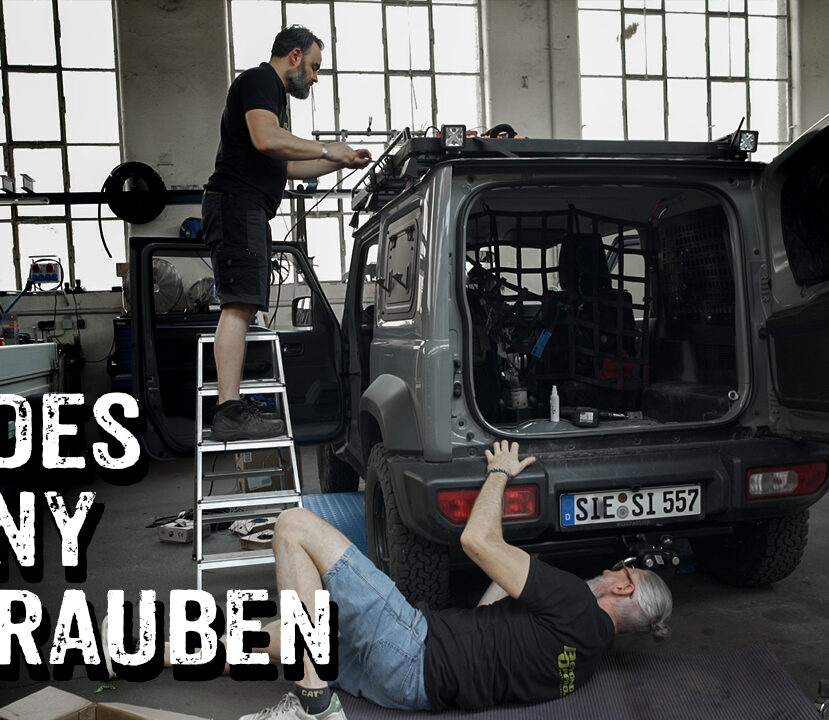 Osram Cubes und Anhängerkupplung für den Jimny - 4x4PASSION #361