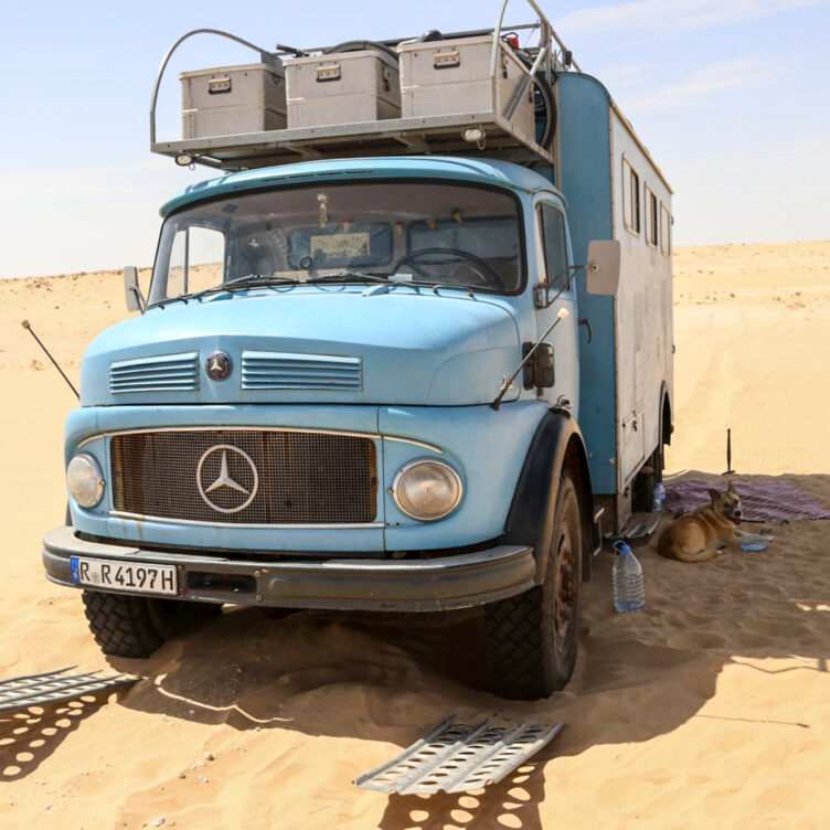 Berit Hüttinger Mit Frau Scherer durch Westafrika