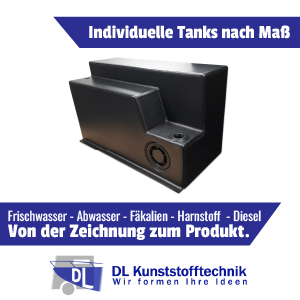 DL Kunststofftechnik individuelle Tanks aus Kunststoff nach Maß