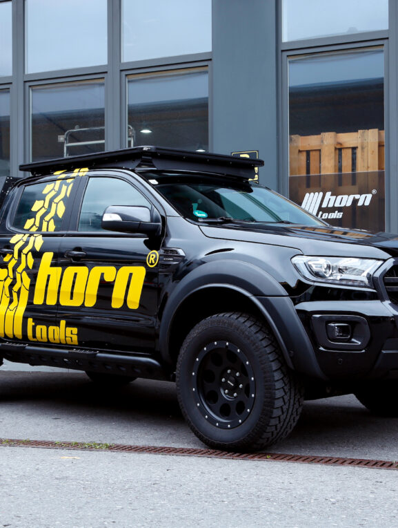 ExRoof-Dachträger von horntools auf Ford Ranger