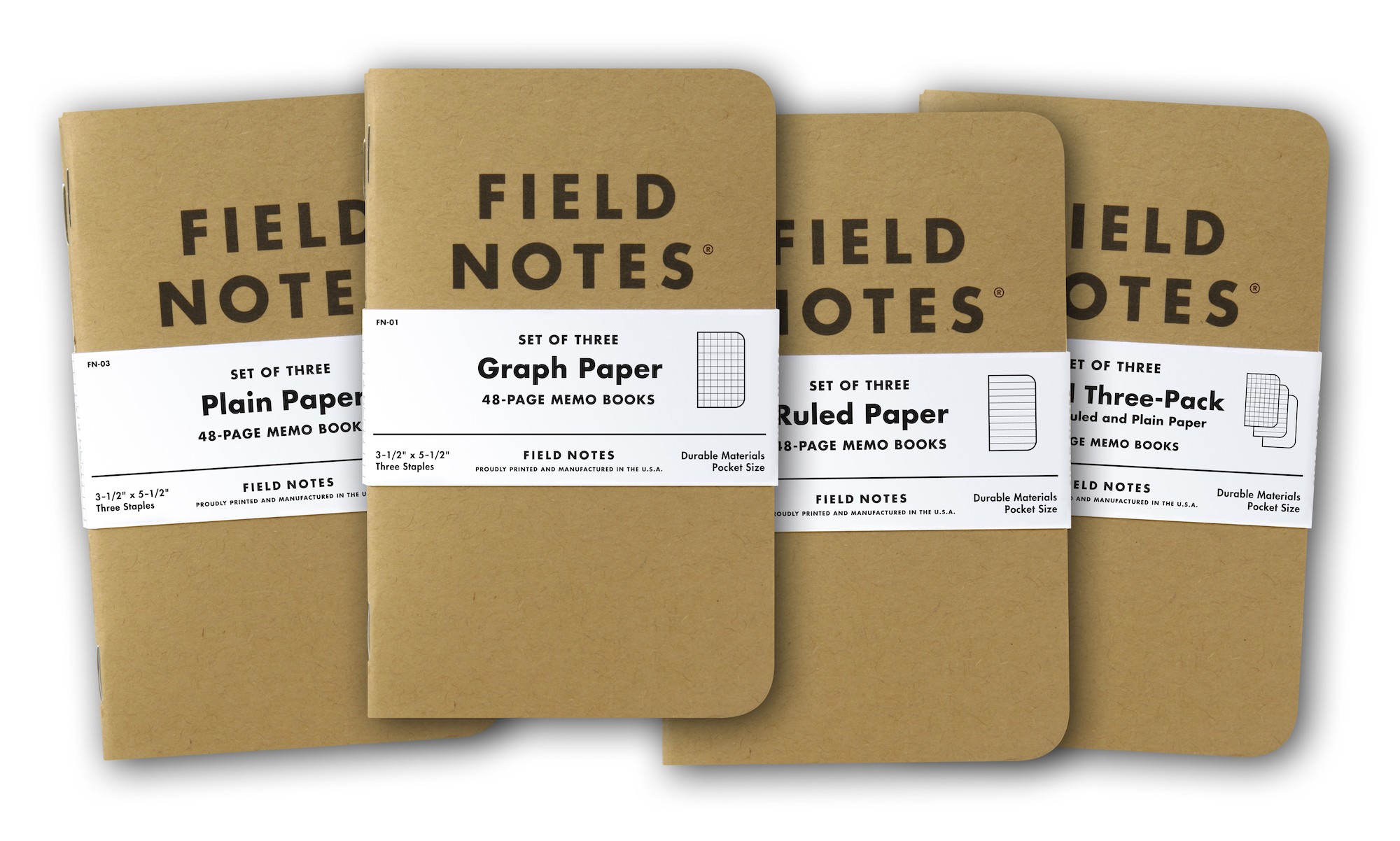 Field Notes Kraftpapier
