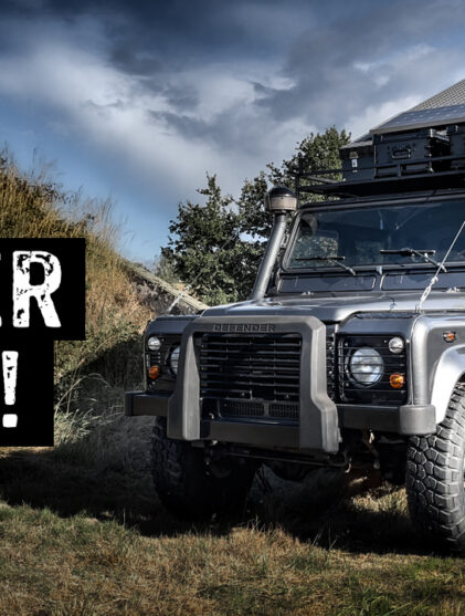 Defender Td5 130 mit Kabine - Roomtour