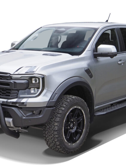Schwellerrohre und Trittbretter von Hansen Styling Parts für den Ford ranger Raptor.