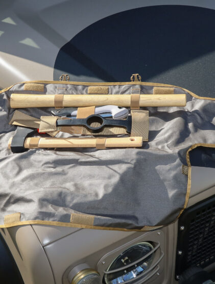 Trekking-Bundle Axt, Säge, Pickel