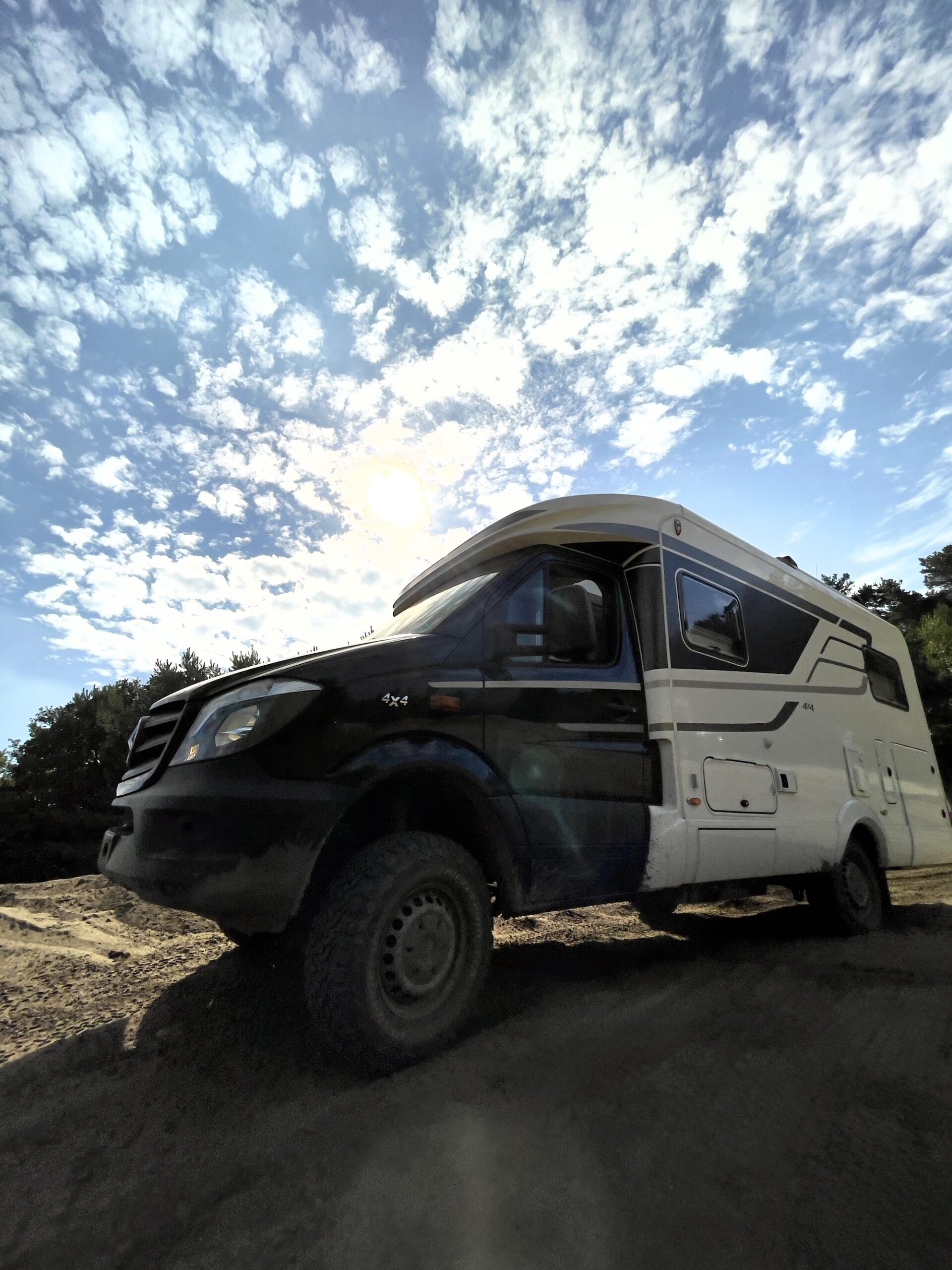 Offroad-Training für 4x4-Transporter und Vans