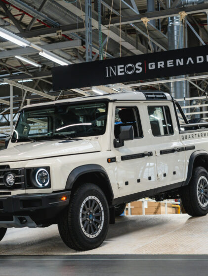 Ineos Automotive Quartermaster Produktionsstart 12/2023.