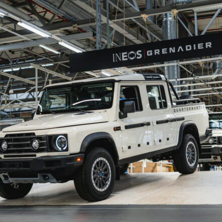 Ineos Automotive Quartermaster Produktionsstart 12/2023.