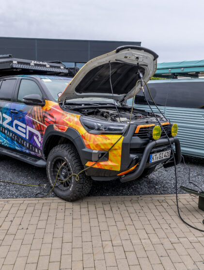 Indeflate-Reifenfdruck-Regelsystem bei Genesis Import