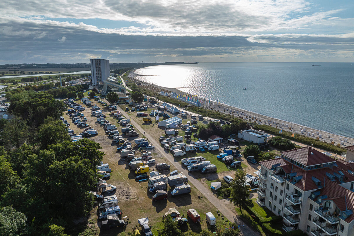 Das explorer Ostseecamp auf Fehmarn findet am Südstrand statt.