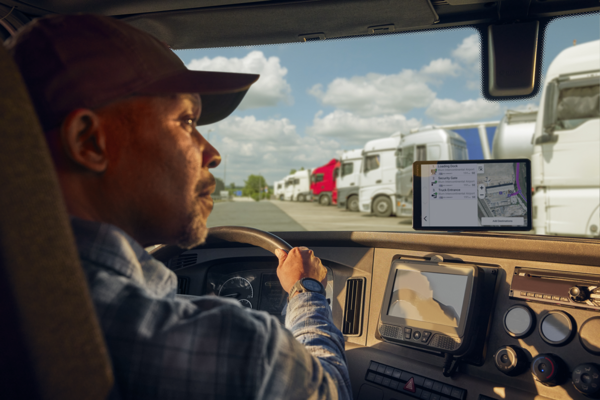 Garmin dèzl LGV LKW Navigationsgeräte 720, 820 und 1020.