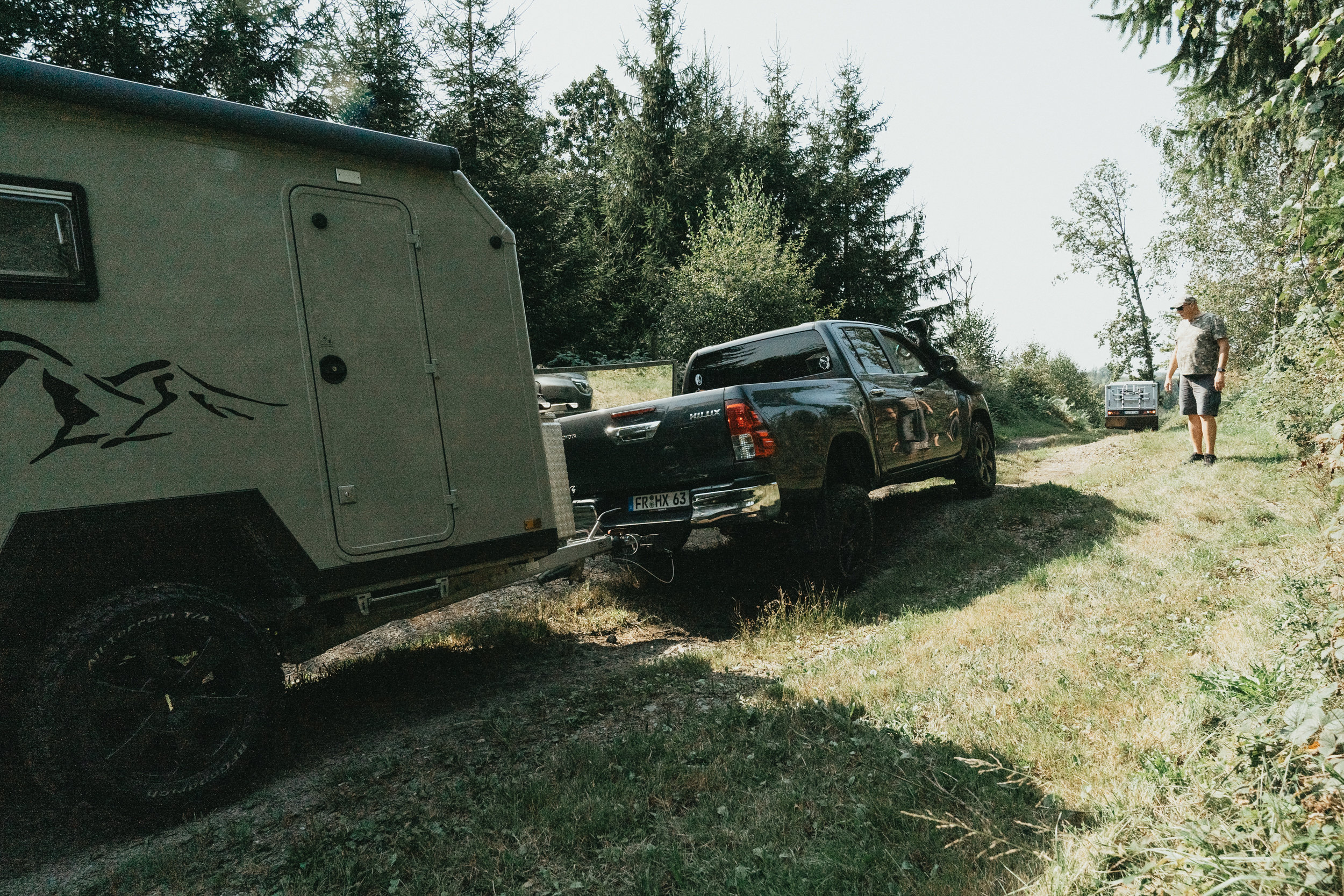 Offroad-Anhänger-Fahrtraining mit GAVON Expeditions-Trailer