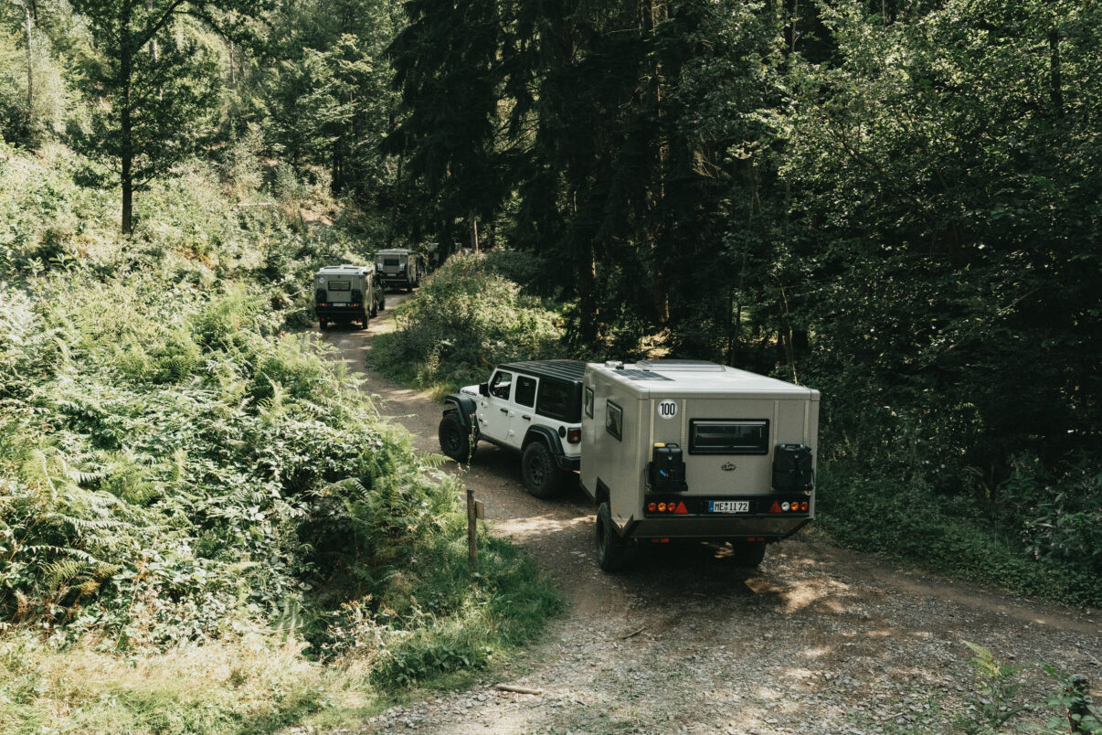 Offroad-Anhänger-Fahrtraining mit GAVON Expeditions-Trailer