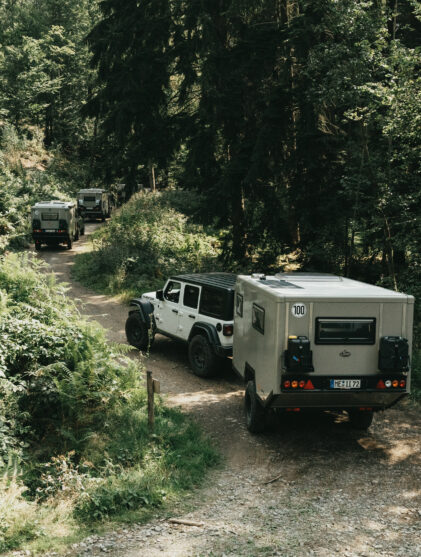 Offroad-Anhänger-Fahrtraining mit GAVON Expeditions-Trailer