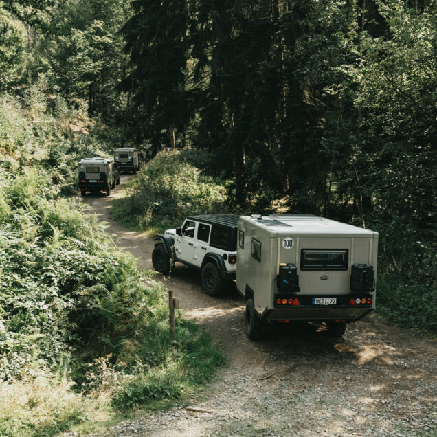 Offroad-Anhänger-Fahrtraining mit GAVON Expeditions-Trailer