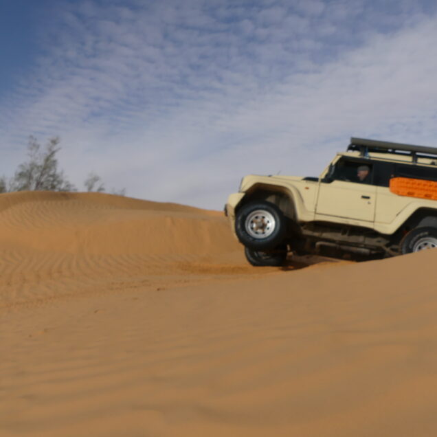 Der Iveco Massif, gebaut bei Santana, im Einsatz.
