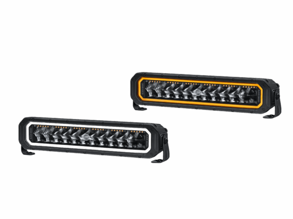 Hella Black Magic Tough Pro mit Positionslicht (gelb/Weiß)