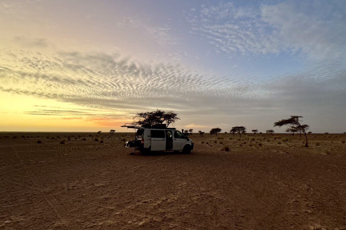 Übernachten in der Sahara
