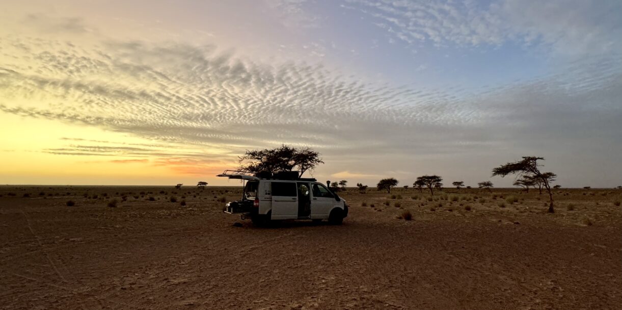 Übernachten in der Sahara