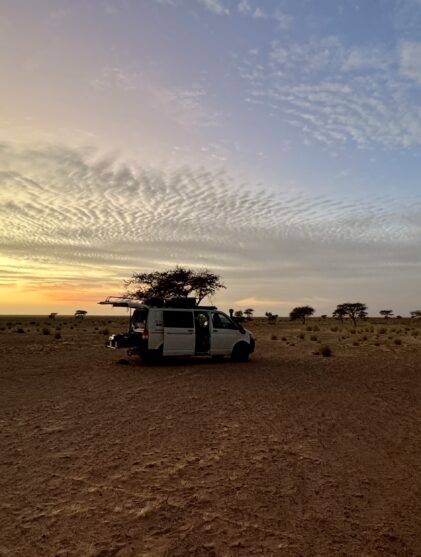Übernachten in der Sahara