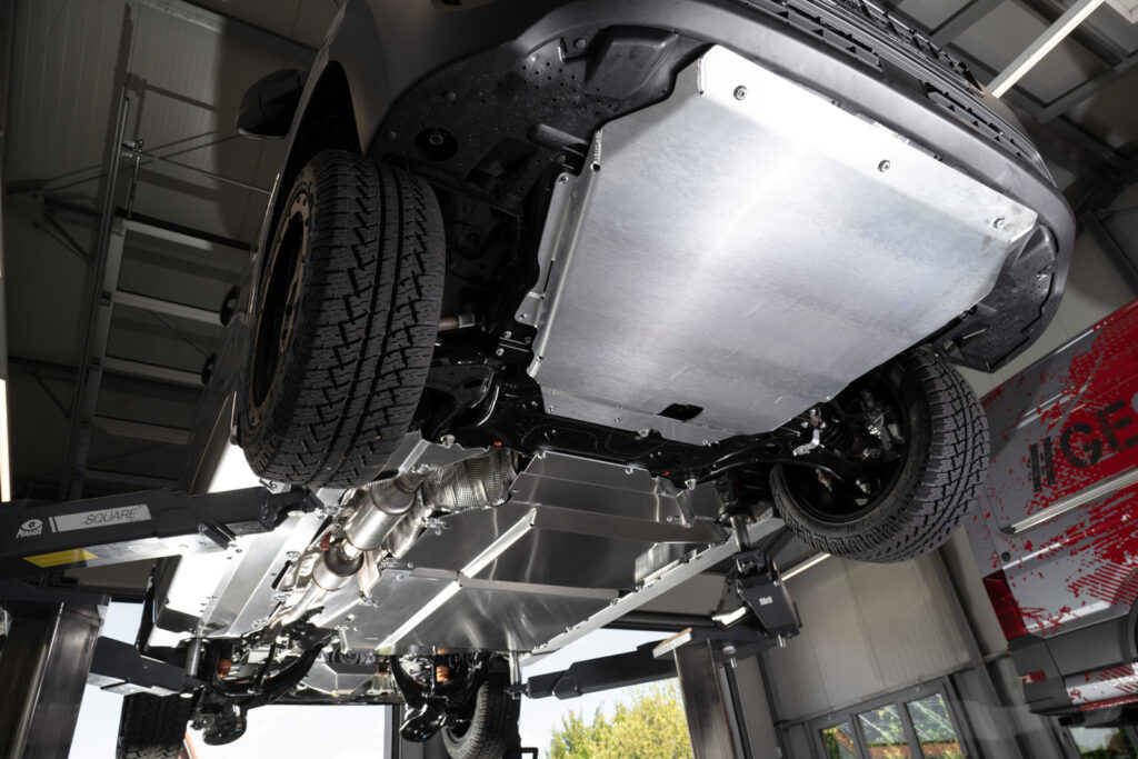 Komplettansicht des Seikel Schutzsystems.