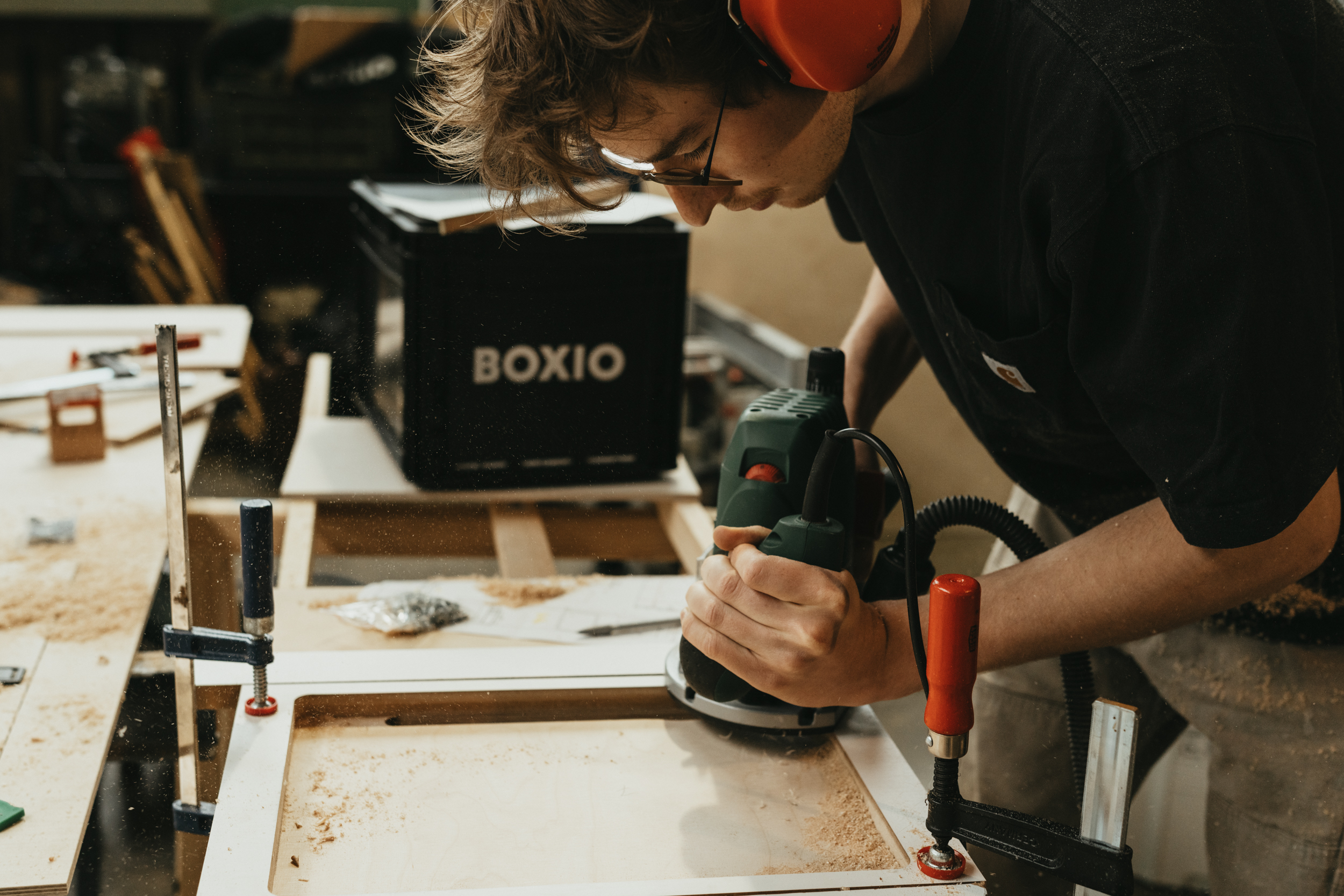 Oberfräse Toyota Innenausbau