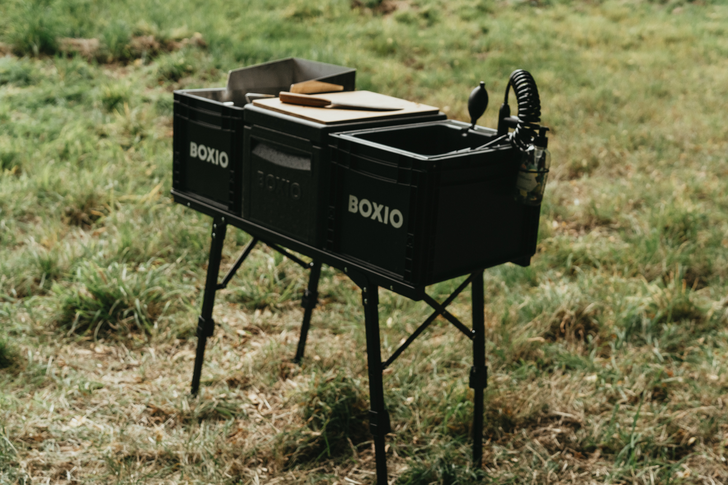 BOXIO TABLE perfekte Kombination mit BOXIO COOL, BOXIO COOK und BOXIO WASH