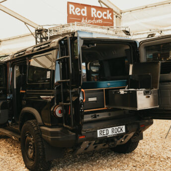 Red Rock Innenausbau für den Ineos Grenadier Flex2