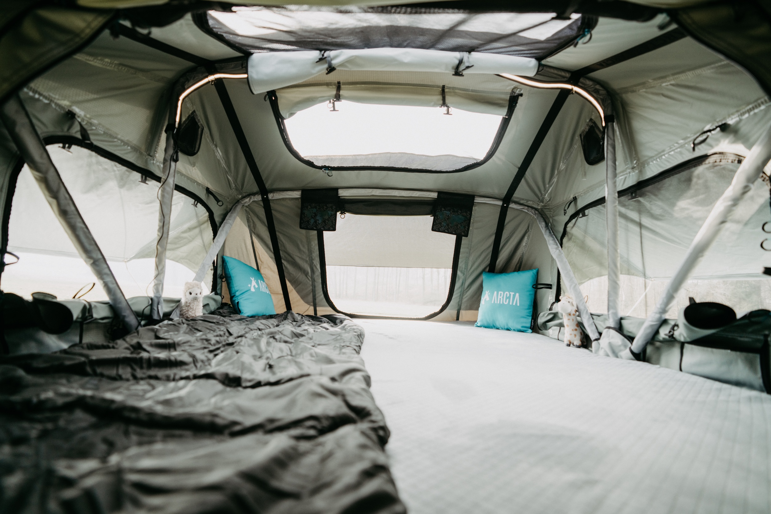 ARCTA VIATOR 2.0 Klappdachzelt Innenraum