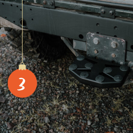 Trittstufe für die Anhängerkupplung von Relleum