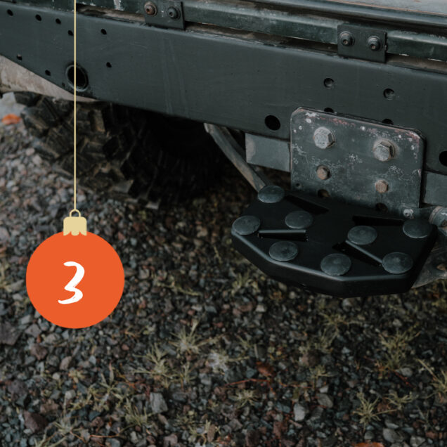 Trittstufe für die Anhängerkupplung von Relleum