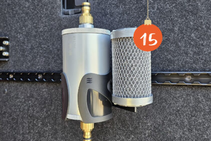 SeaLand-pro Halterung für den WM Aquatec Befüllfilter