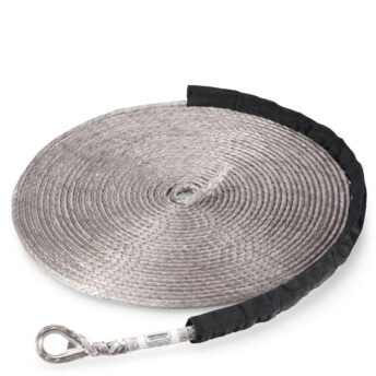 Kunststoffwindenseil TREKFINDER aus DYNEEMA® grau - Ø: 12 mm