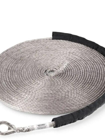 Kunststoffwindenseil TREKFINDER aus DYNEEMA® grau - Ø: 12 mm