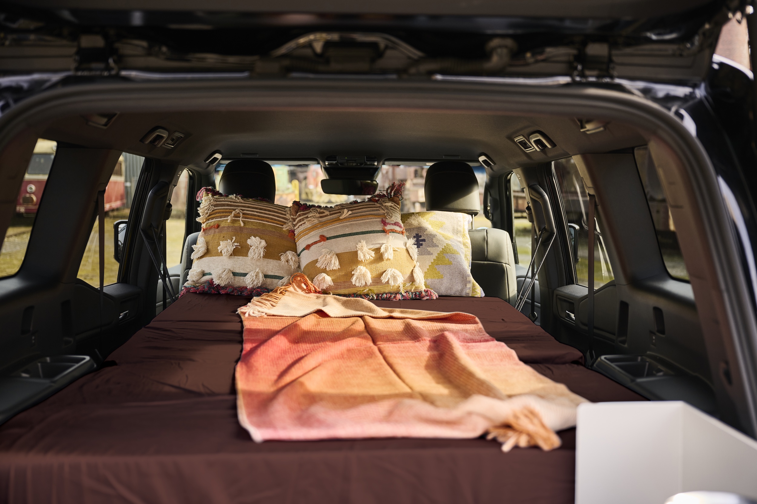 Schlafen im Land Cruiser 250