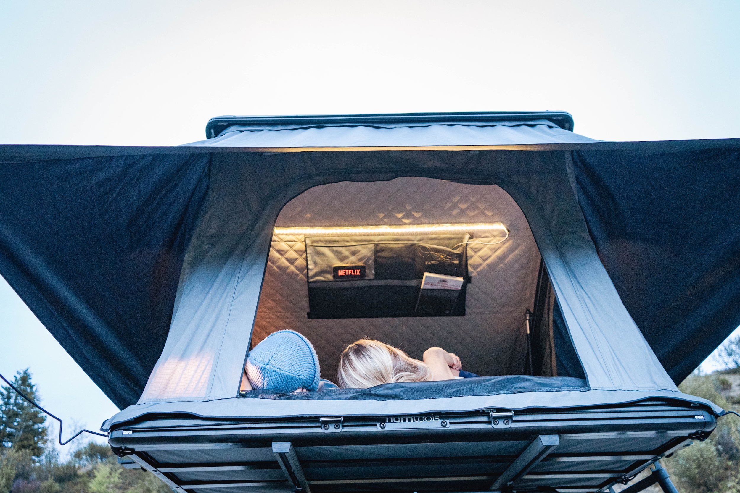 horntools Triangle-Dachzelt Claud Alumium-Hartschalen-Dachzelt