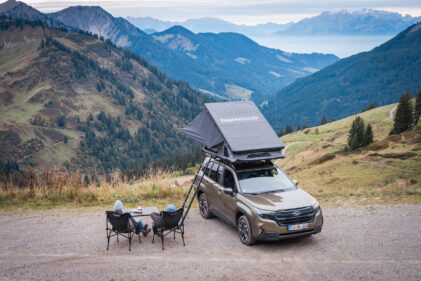 horntools Triangle-Dachzelt Claud Alumium-Hartschalen-Dachzelt