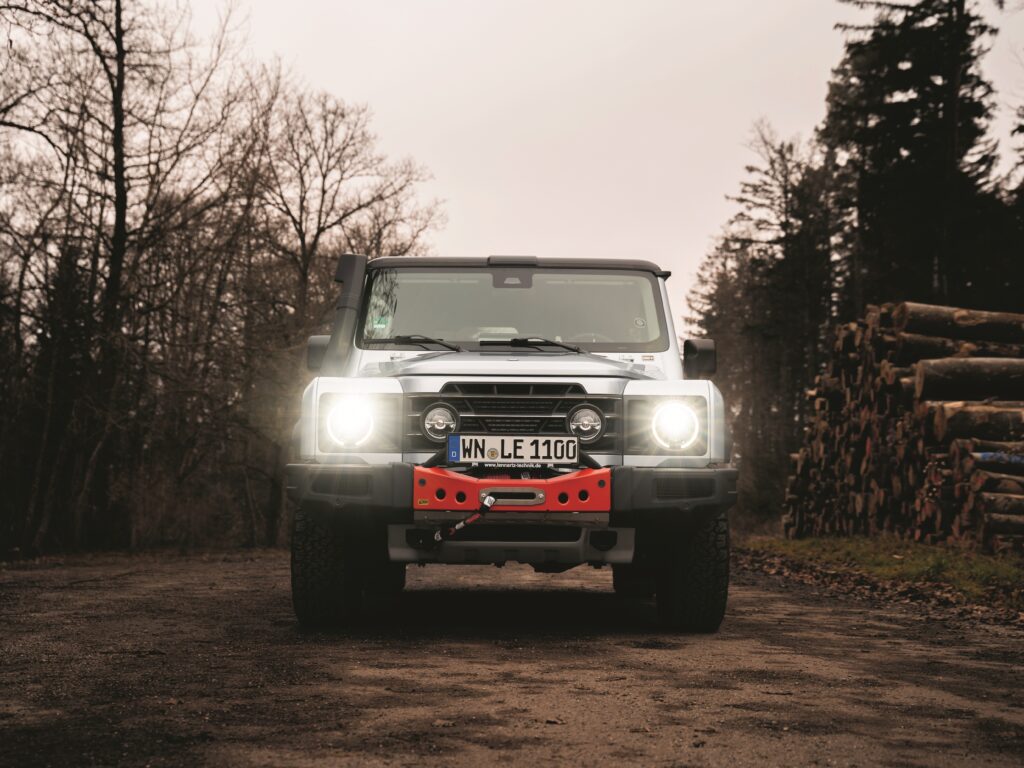 Stoßstangen und Seilwinden für den Grenadier