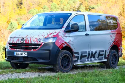 Seikel 40 mm Höherlegungsfahrwerk für VW Transporter und Ford Custom V710.