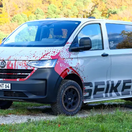 Seikel 40 mm Höherlegungsfahrwerk für VW Transporter und Ford Custom V710.