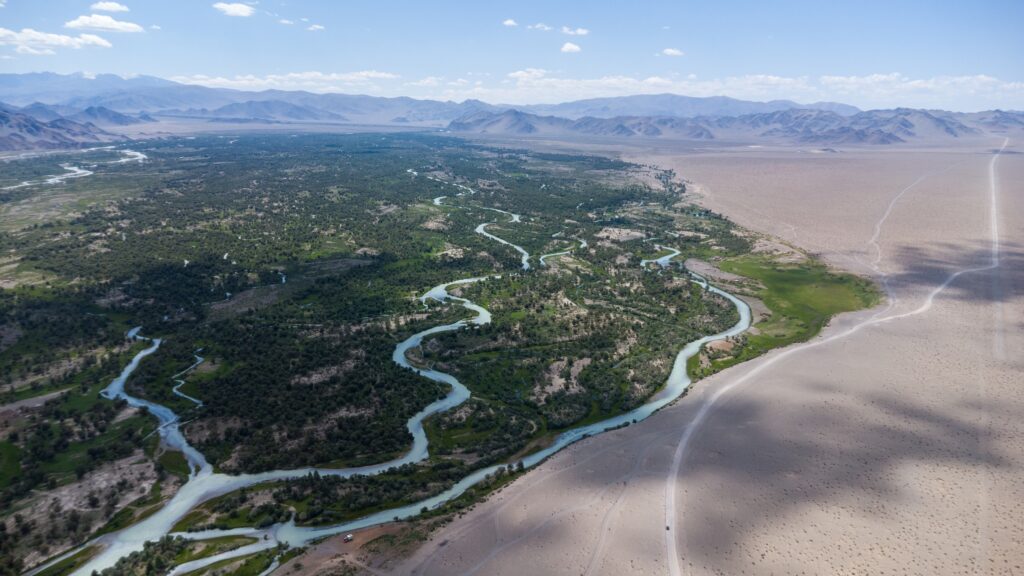 Mongolei Kontraste in der Landschaft