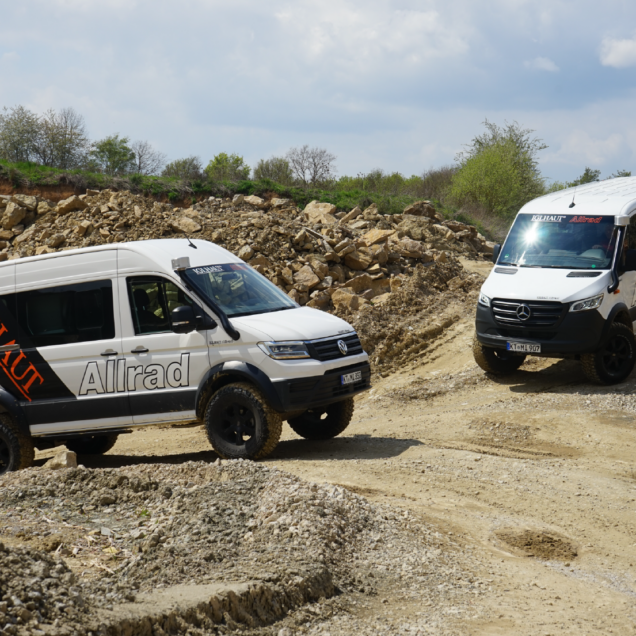 Iglhaut Allrad auf der Abenteuer&Allrad 2026 - VW Crafter und Mercedes Sprinter mit Allrad