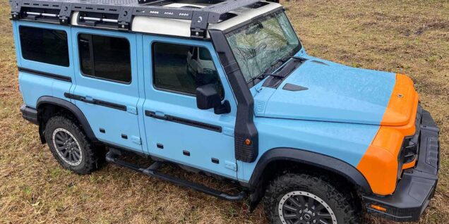 Dachträger für den INEOS Grenadier