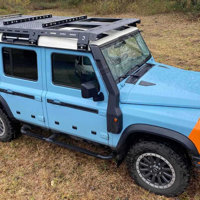 Dachträger für den INEOS Grenadier