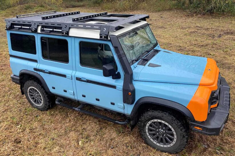 Dachträger für den INEOS Grenadier