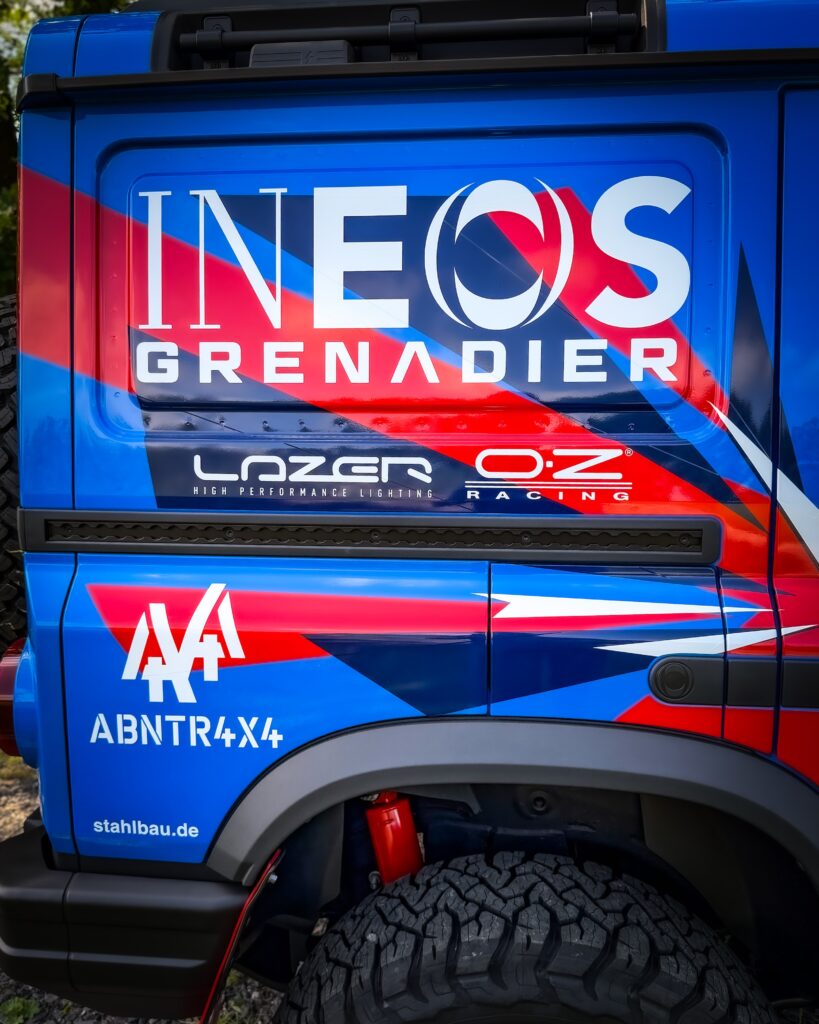 ABNTR4X4 Ineos Grenadier Rallye Works Limited Edition in Summit Blue